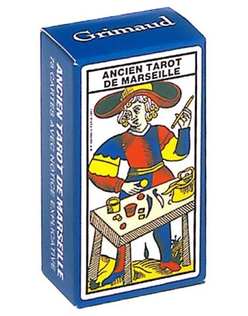 Mini Tarot De MARSEILLE GRIMAUD  Pas cher chez Mandala