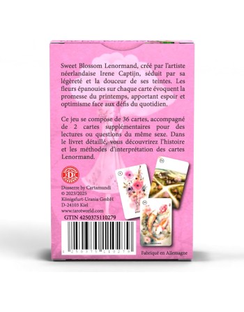 Sweet Blossom Lenormand (Édition Française) Cartes Dusserre