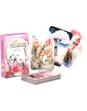 Sweet Blossom Lenormand (französische Ausgabe) Wahrsagekartenspiel