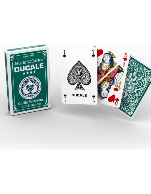 Jeux de 32 Cartes à jouer DUCALE Origine