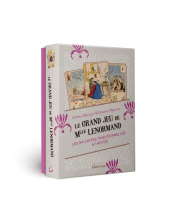 Grand Jeu de Mlle LENORMAND Coffret Grancher Cartes Chez Mandala