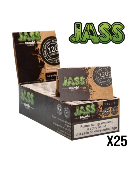 Papel de liar JASS Marrón Regular x25