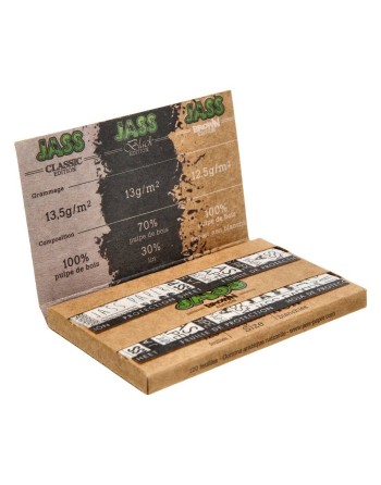 JASS Brown Regular x25 Rolling Papers