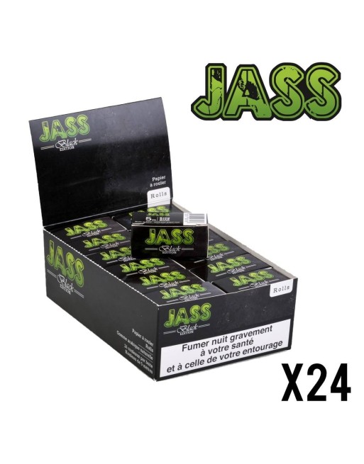 JASS ROLLS NERO Sottile x24 JASS ROLLS NERO Sottile x24