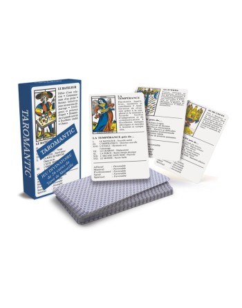TAROMANTIC - Jeu Divinatoire 26 Cartes