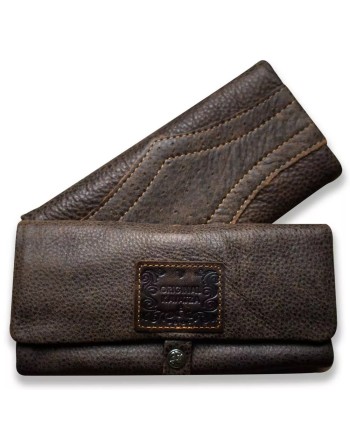 Blague à Tabac - Pour Format Slim -  KAVATZA Cuir Marron