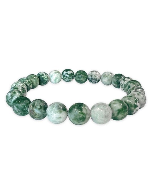 Green Jade Bracelet 8MM Beads