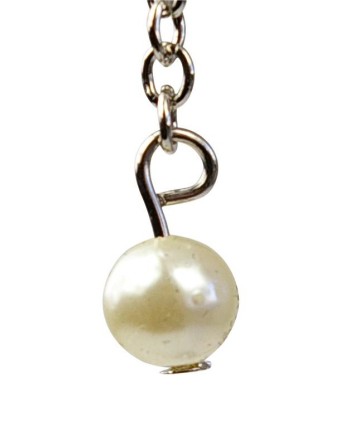 Pendule Gourre LUZI laiton Chromé chez Mandala