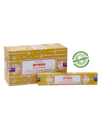 Weihrauch Myrrhe Satya 15G