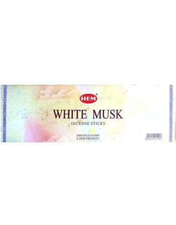 Weißer Moschus-Räucherstäbchen HEM 20G