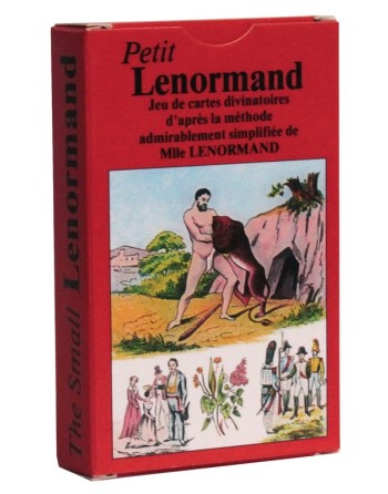 Petit LENORMAND 37 Kartenspiel (französische und englische)