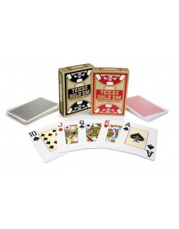 12 Jeux COPAG POKER Cartes 100% Plastique
