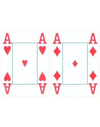 Cartes POKER COPAG JUMBO Index 4 100% Plastique