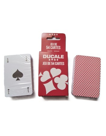 Jeu 54 Cartes Ducale Couleur au choix