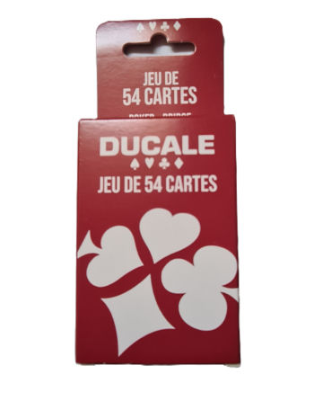 Jeu 54 Cartes Ducale Couleur au choix