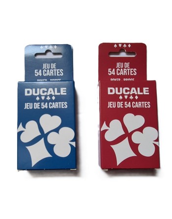 Jeux 54 Cartes Ducale Couleur au choix