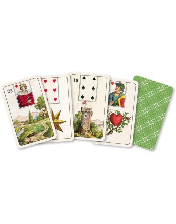 Mini-jeux Tarot AE Waite et Petit Lenormand Coffret Dusserre