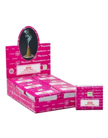 Dhoop Incense Cones Rose Satya