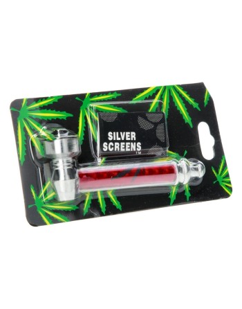 Pipe Métal Couleurs au choix Motif Leaf