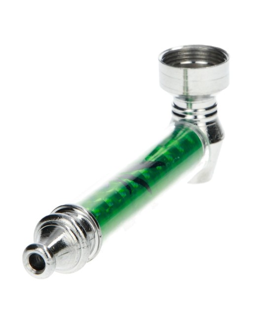 Metal Pipe, Choice of Colors, Leaf Pattern