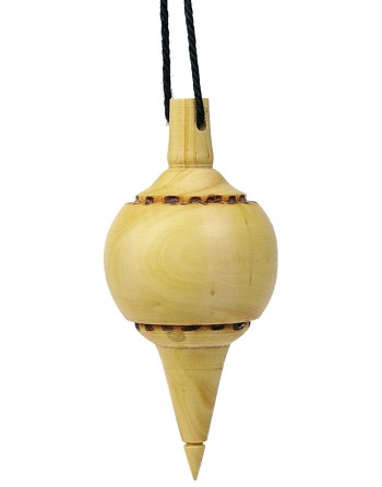 Péndulo de Bolas Grabadas en Boj Natural