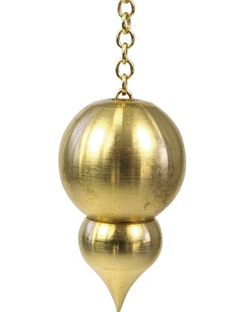 Pendule Témoin en Laiton Indira